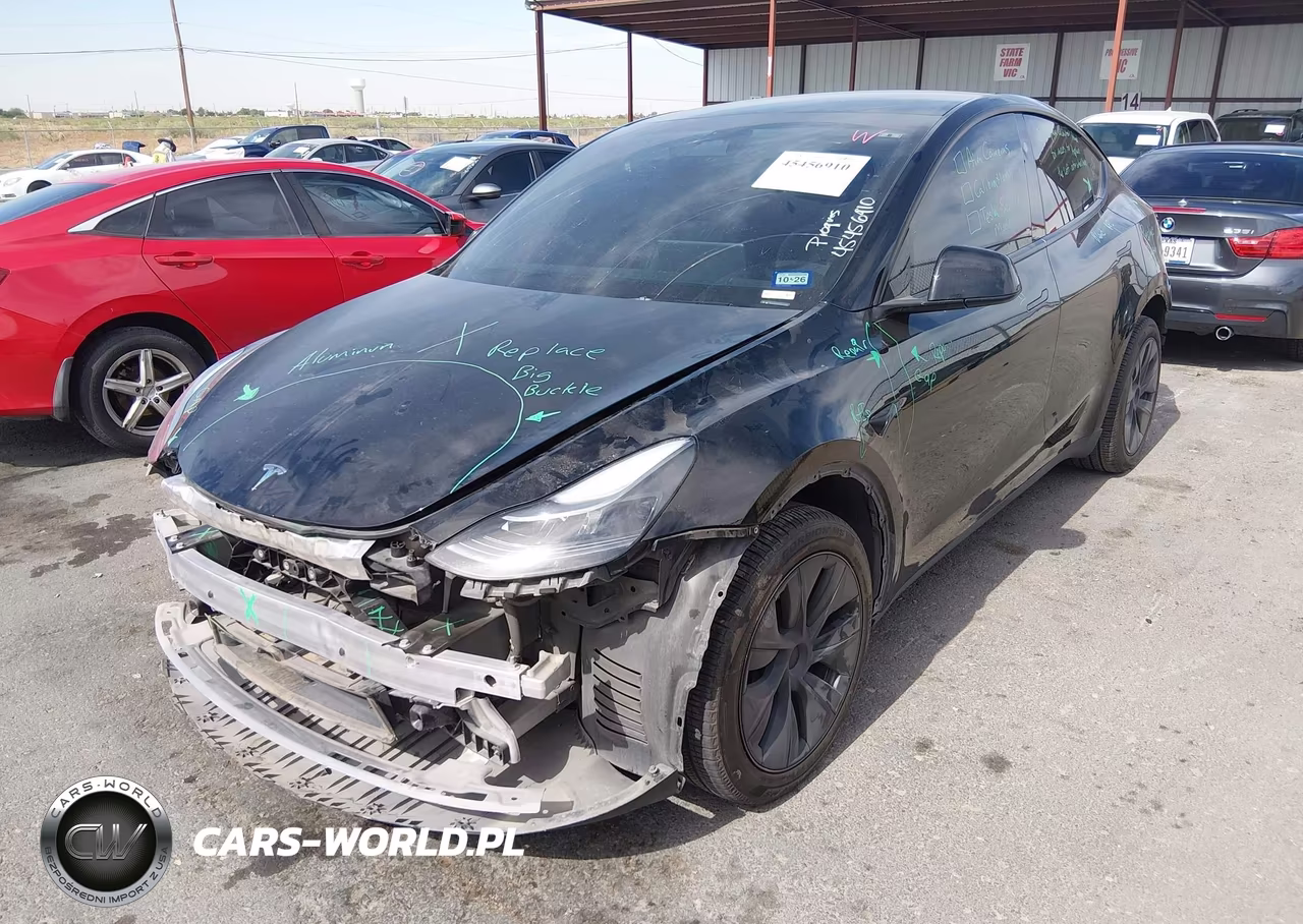 2024 Tesla Model Y Long Range Dual Motor All-Wheel Drive VIN:7SAYGDEEXRA317339 - 2