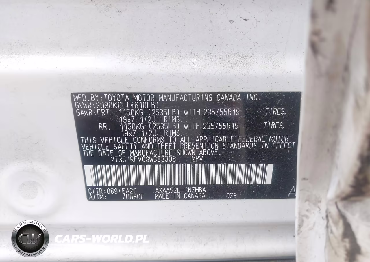 2025 Toyota Rav4 Xle Premium VIN:2T3C1RFV0SW383308 - 9