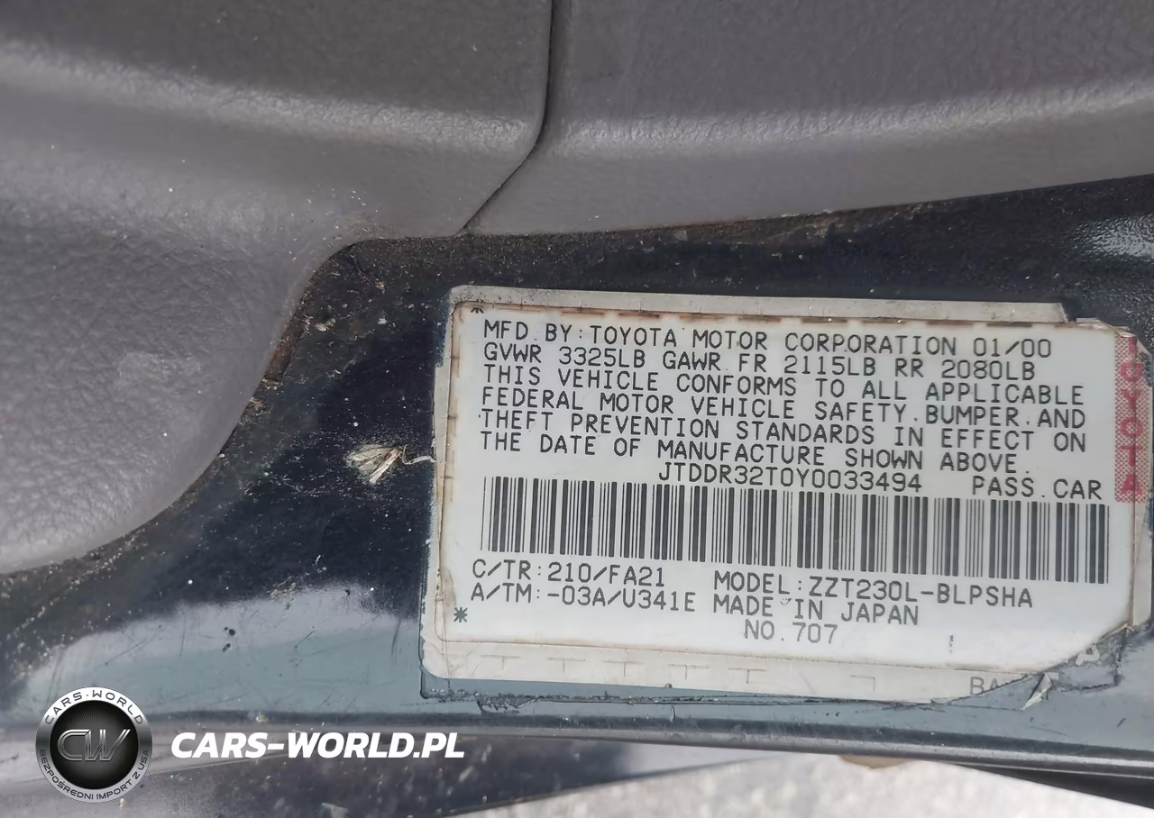 2000 Toyota Celica Gt VIN:JTDDR32T0Y0033494 - 9