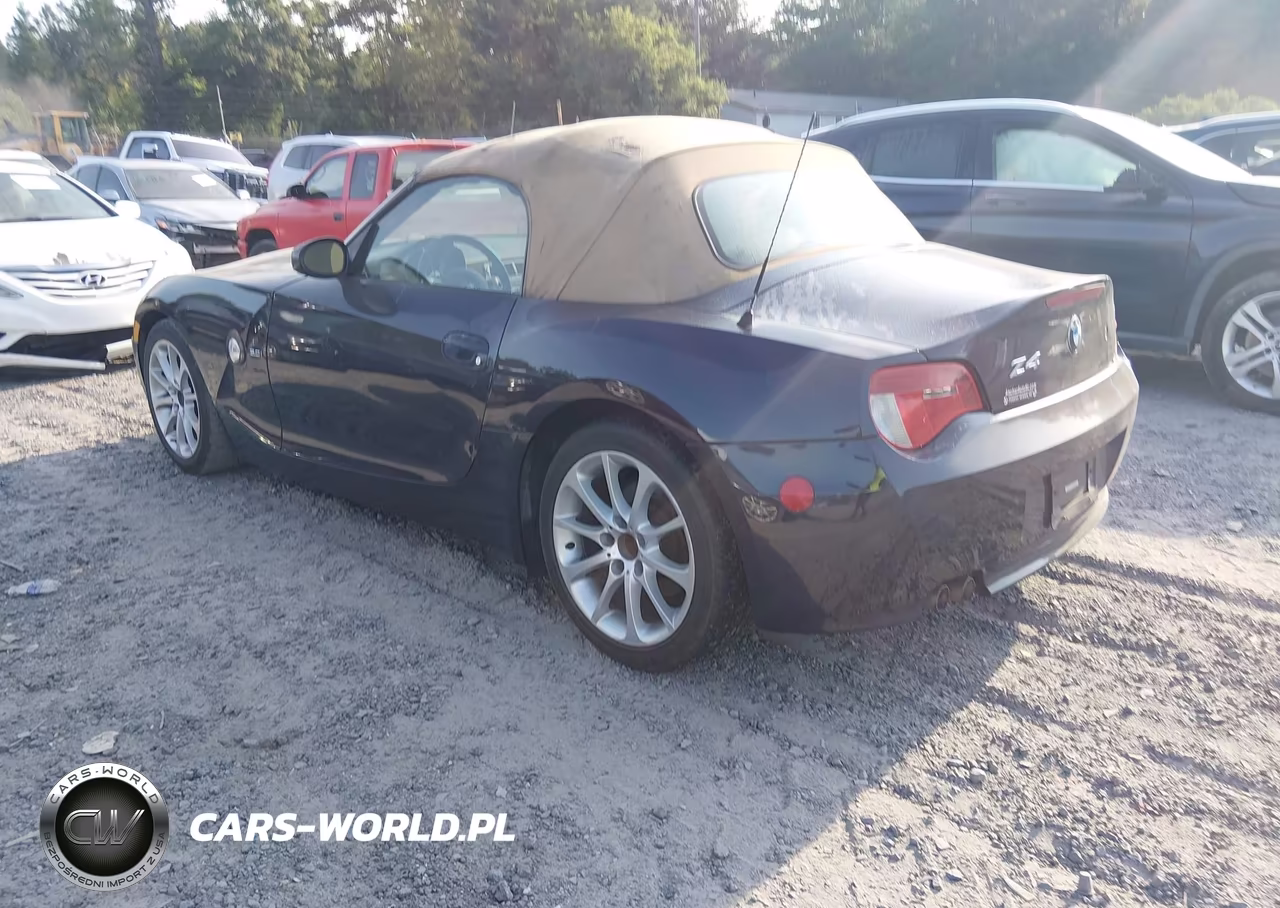 2006 BMW Z4 3.0I VIN:4USBU33556LW69288 - 3