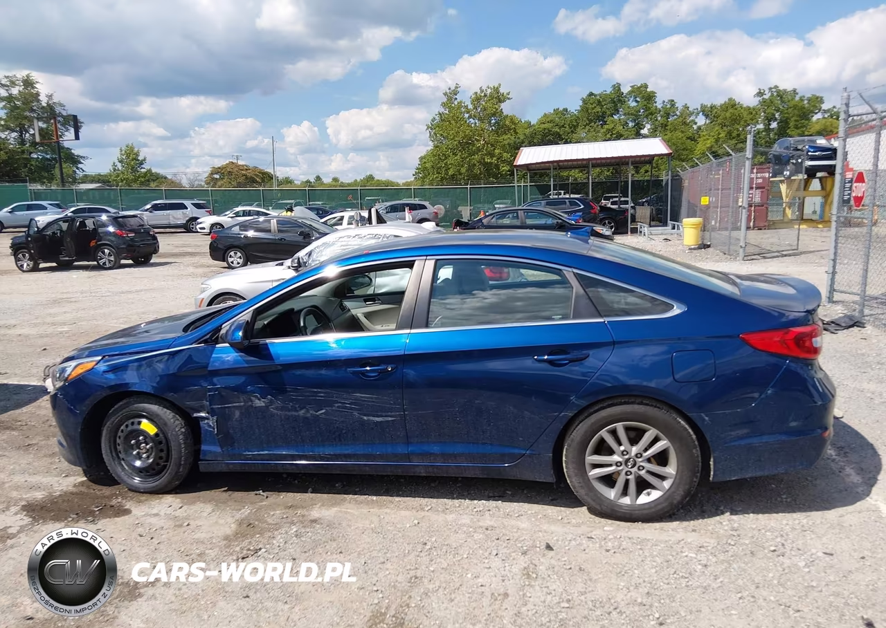 2017 Hyundai Sonata Se VIN:5NPE24AF8HH489742 - 14