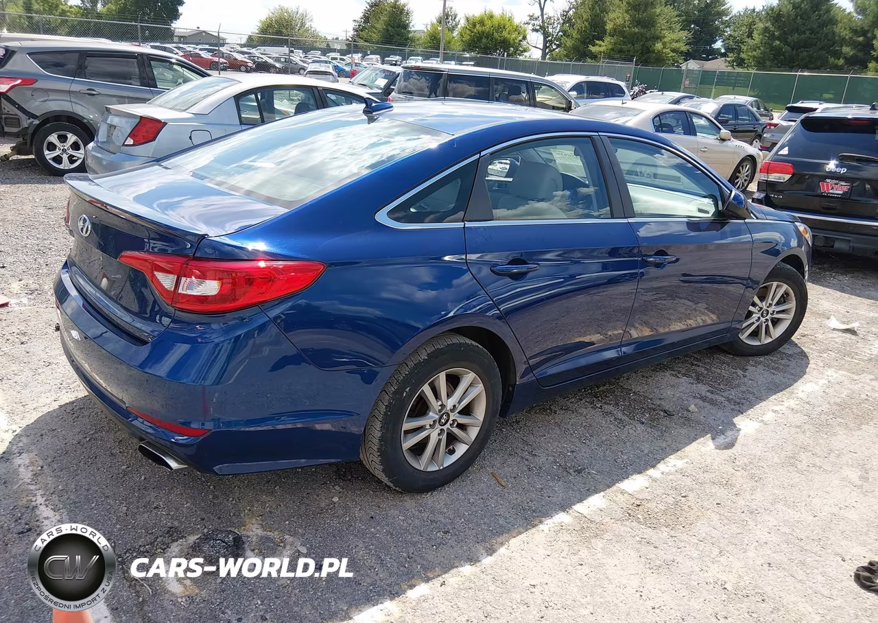 2017 Hyundai Sonata Se VIN:5NPE24AF8HH489742 - 4