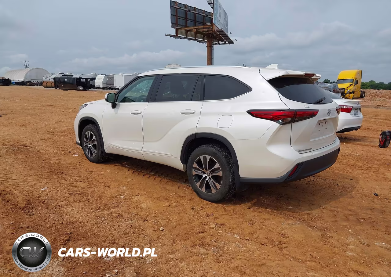 2021 Toyota Highlander Xle VIN:5TDGZRBH7MS540993 - 3