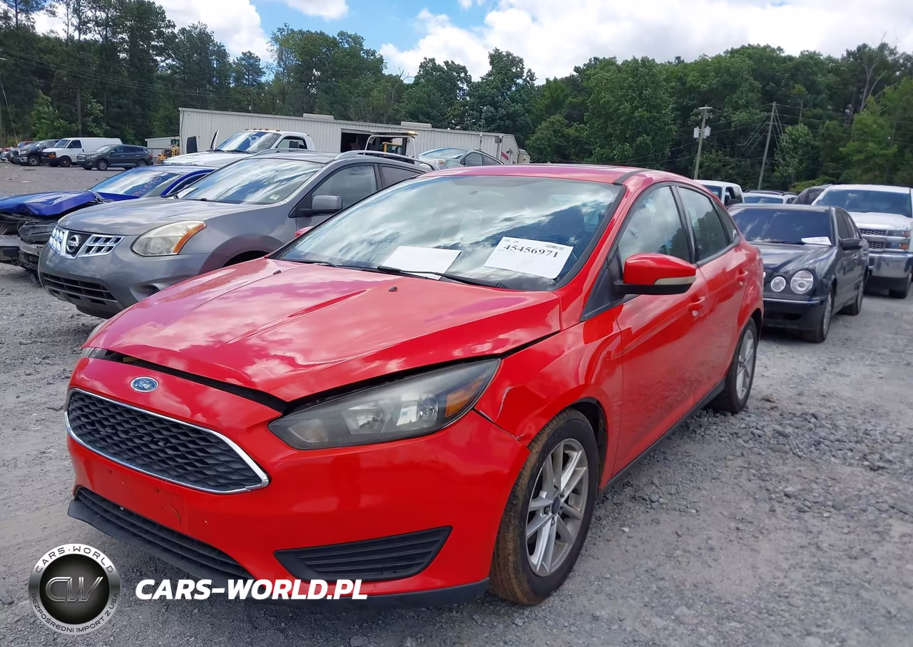 2015 Ford Focus Se VIN:1FADP3F22FL233785 - 2