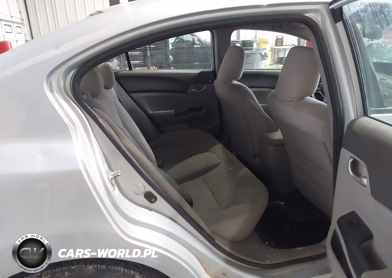 2012 Honda Civic Lx VIN:19XFB2F5XCE007293 - 8