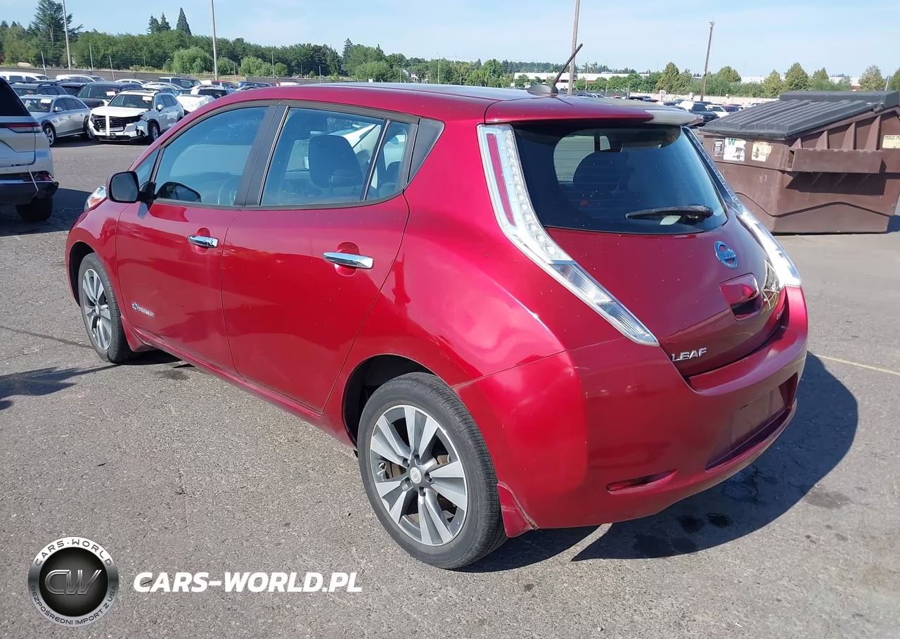 2015 Nissan Leaf Sl VIN:1N4AZ0CPXFC308910 - 3