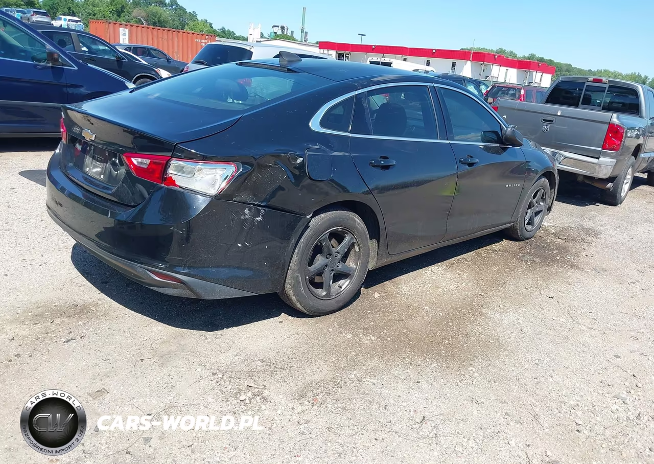 2017 Chevrolet Malibu Ls VIN:1G1ZB5ST9HF292898 - 4