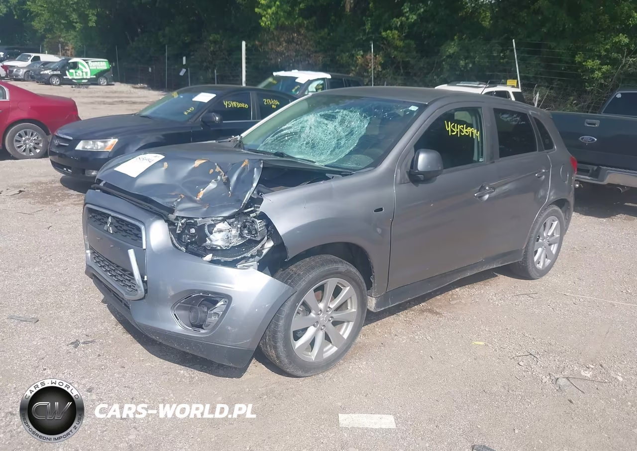 2015 Mitsubishi Outlander Sport Es VIN:4A4AR3AU2FE056863 - 2