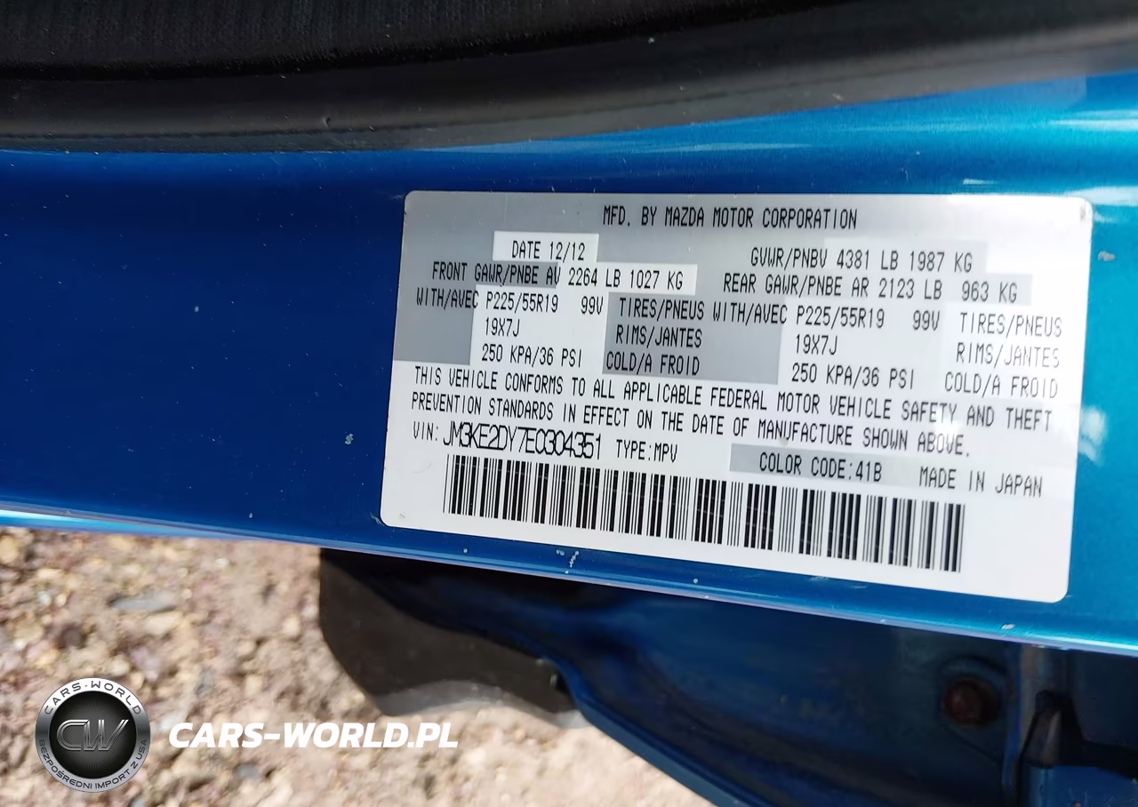 2014 Mazda Cx-5 Grand Touring VIN:JM3KE2DY7E0304351 - 9