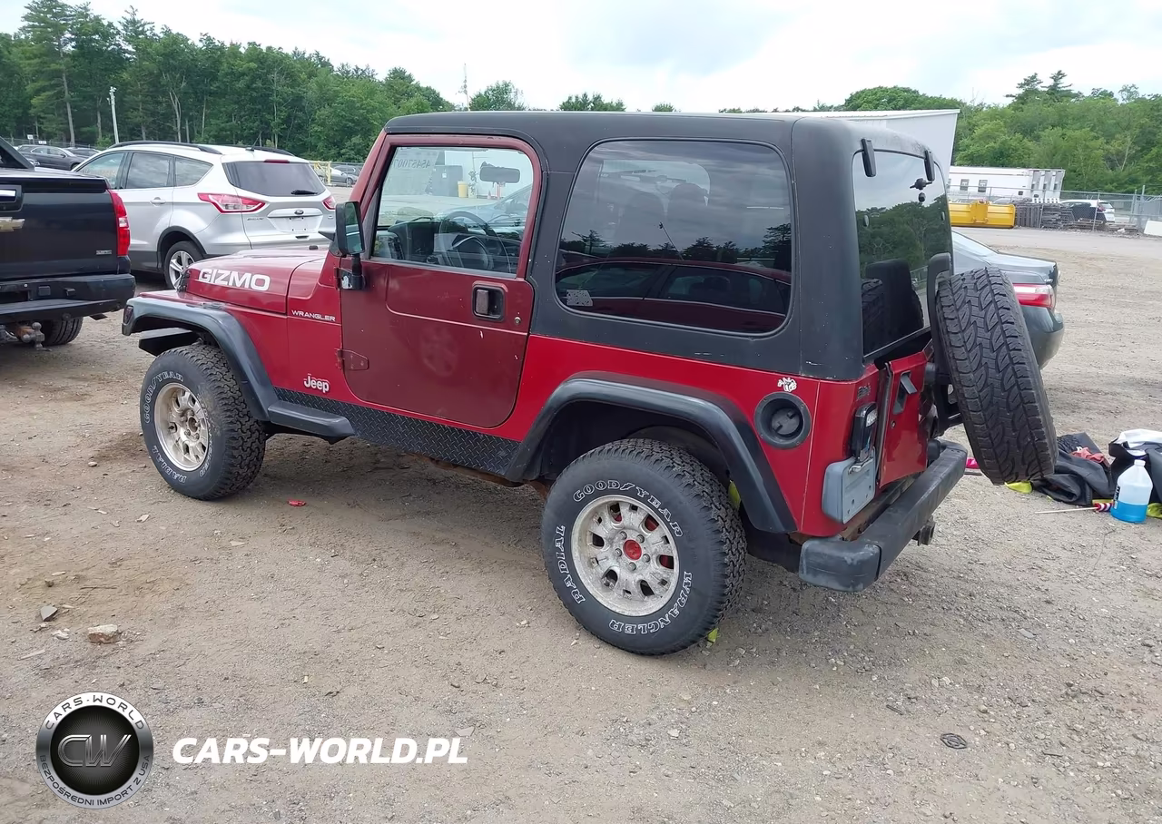 1997 Jeep Wrangler Se VIN:1J4FY29P0VP550306 - 3
