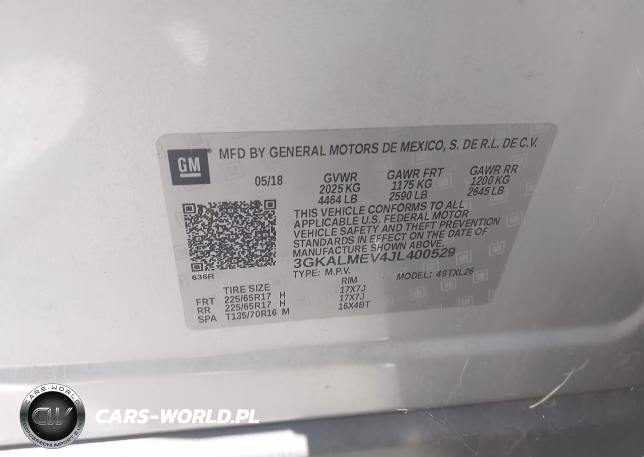 2018 GMC Terrain Sle VIN:3GKALMEV4JL400529 - 9