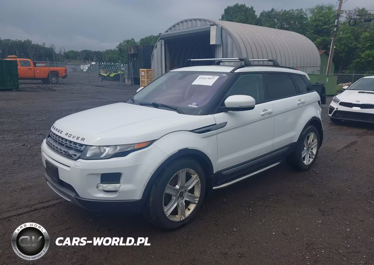 2013 Land Rover Range Rover Evoque Pure VIN:SALVP2BG8DH824397 - 2