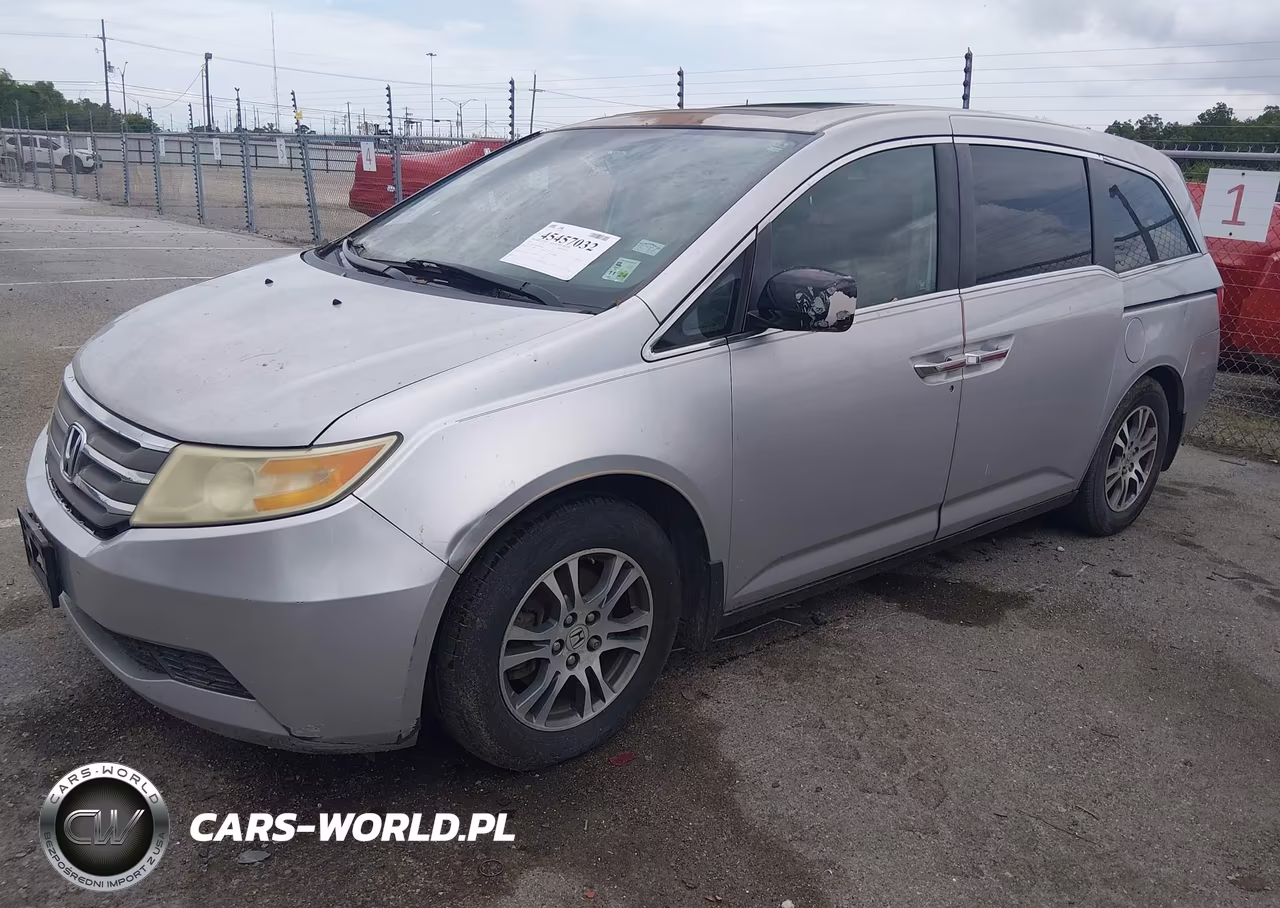 2011 Honda Odyssey Ex-L VIN:5FNRL5H61BB021884 - 2