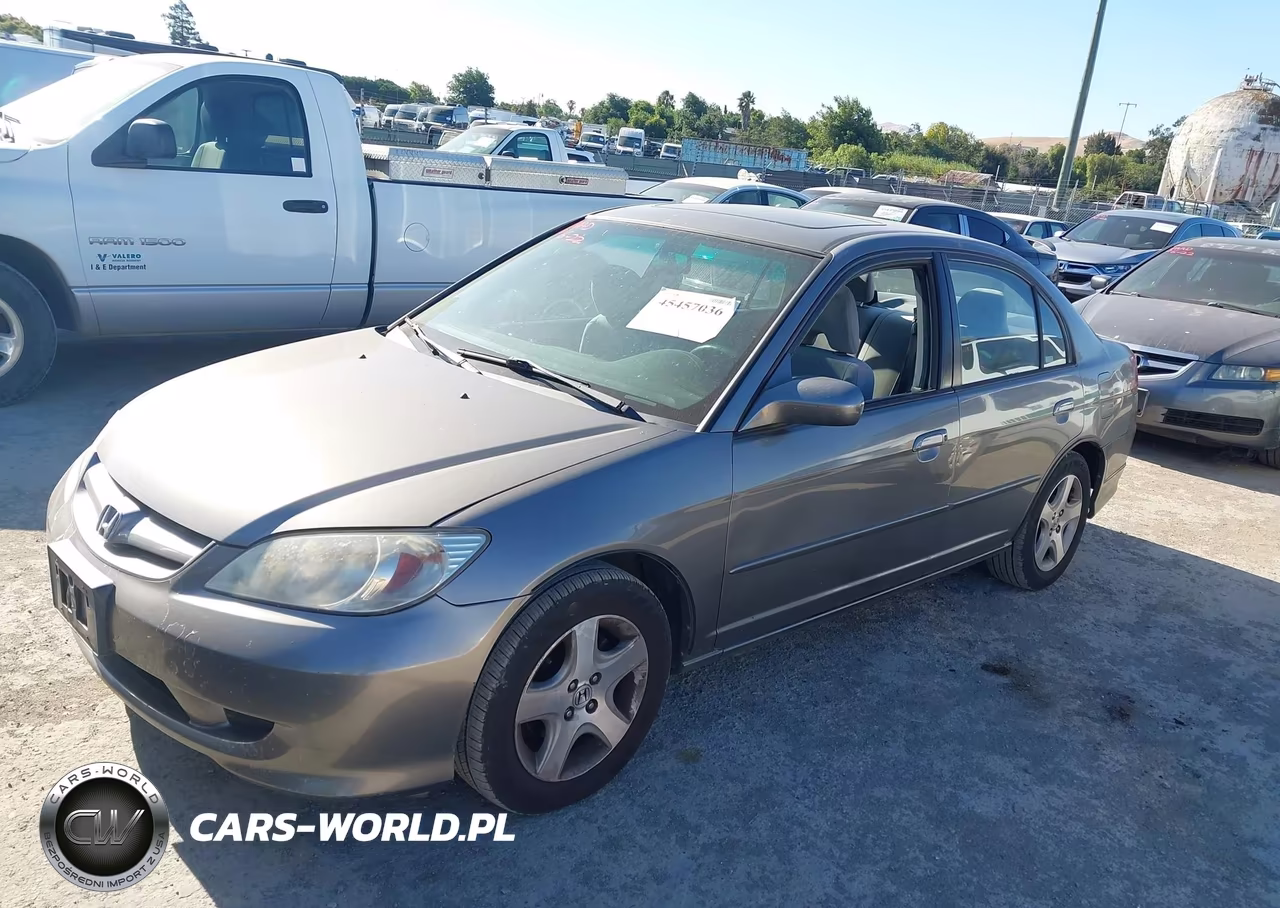 2004 Honda Civic Ex VIN:2HGES26774H507111 - 2