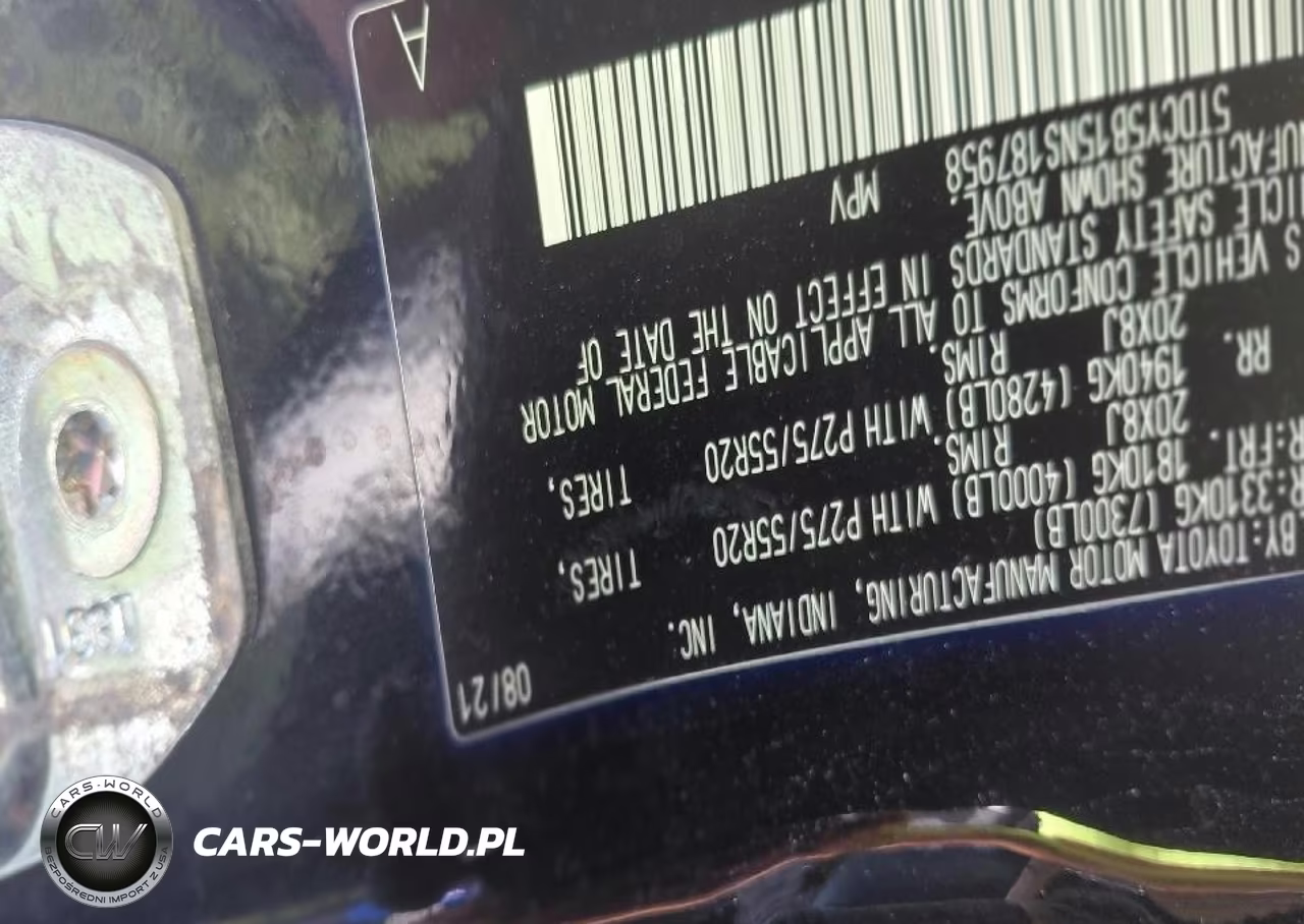 2022 Toyota Sequoia Trd Sport VIN:5TDCY5B15NS187958 - 9
