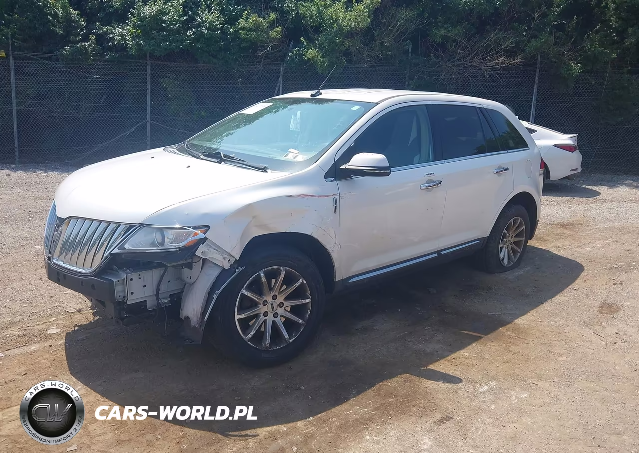 2013 Lincoln Mkx VIN:2LMDJ8JK7DBL11961 - 2