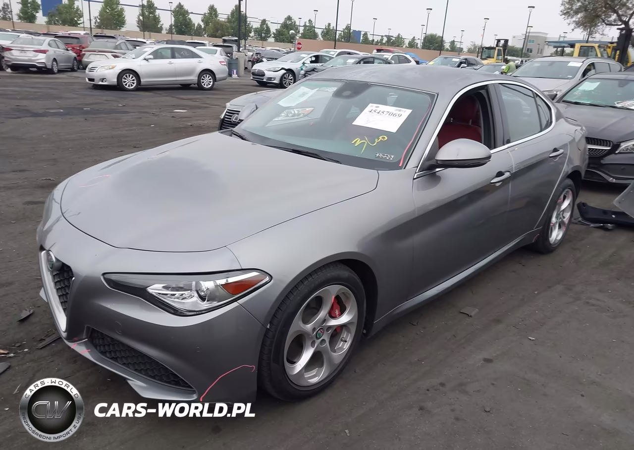 2019 Alfa Romeo Giulia Rwd VIN:ZARFAMAN8K7609622 - 2