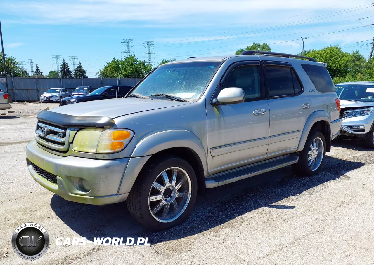 2002 Toyota Sequoia Limited V8 VIN:5TDBT48A92S076580 - 2