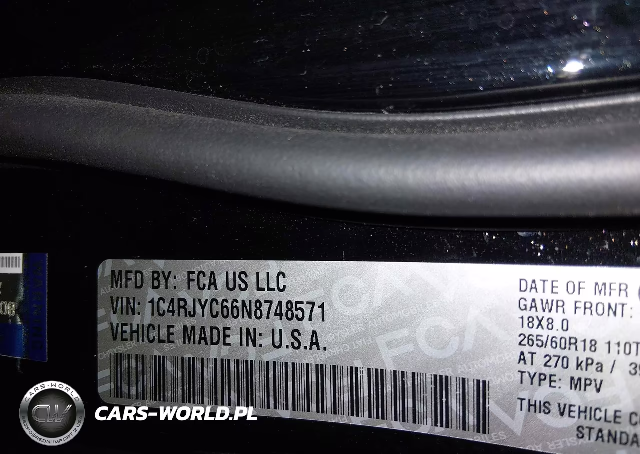 2022 Jeep Grand Cherokee 4Xe Trailhawk 4X4 VIN:1C4RJYC66N8748571 - 9