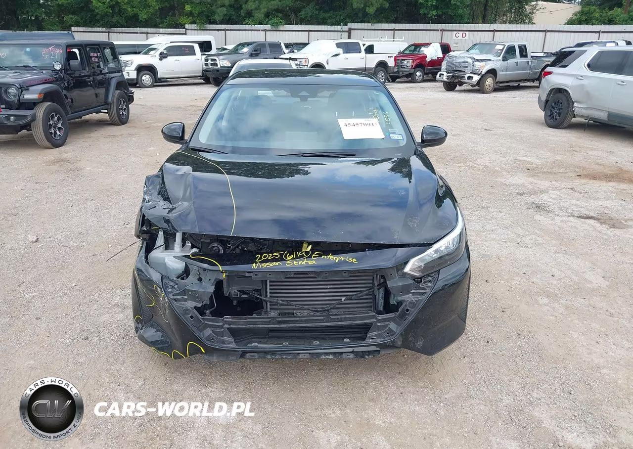 2025 Nissan Sentra Sv VIN:3N1AB8CV4SY355687 - 13