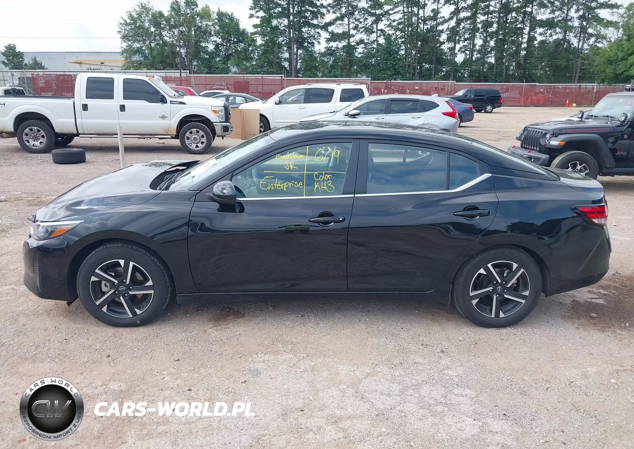 2025 Nissan Sentra Sv VIN:3N1AB8CV4SY355687 - 15