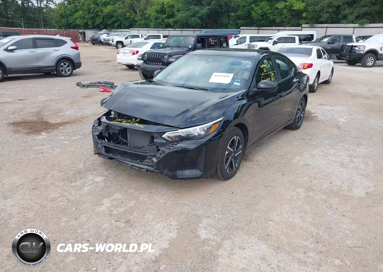 2025 Nissan Sentra Sv VIN:3N1AB8CV4SY355687 - 2