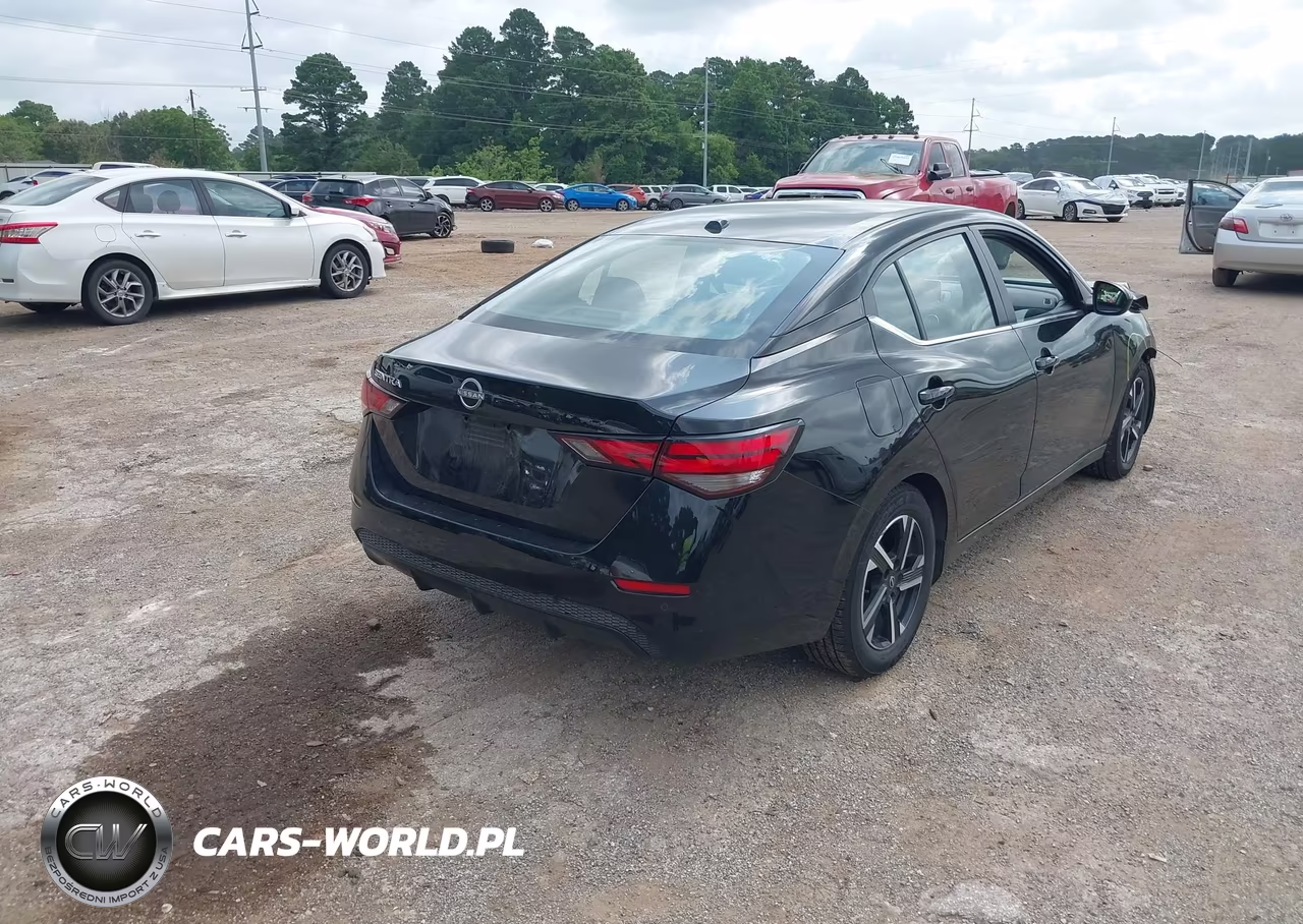 2025 Nissan Sentra Sv VIN:3N1AB8CV4SY355687 - 4
