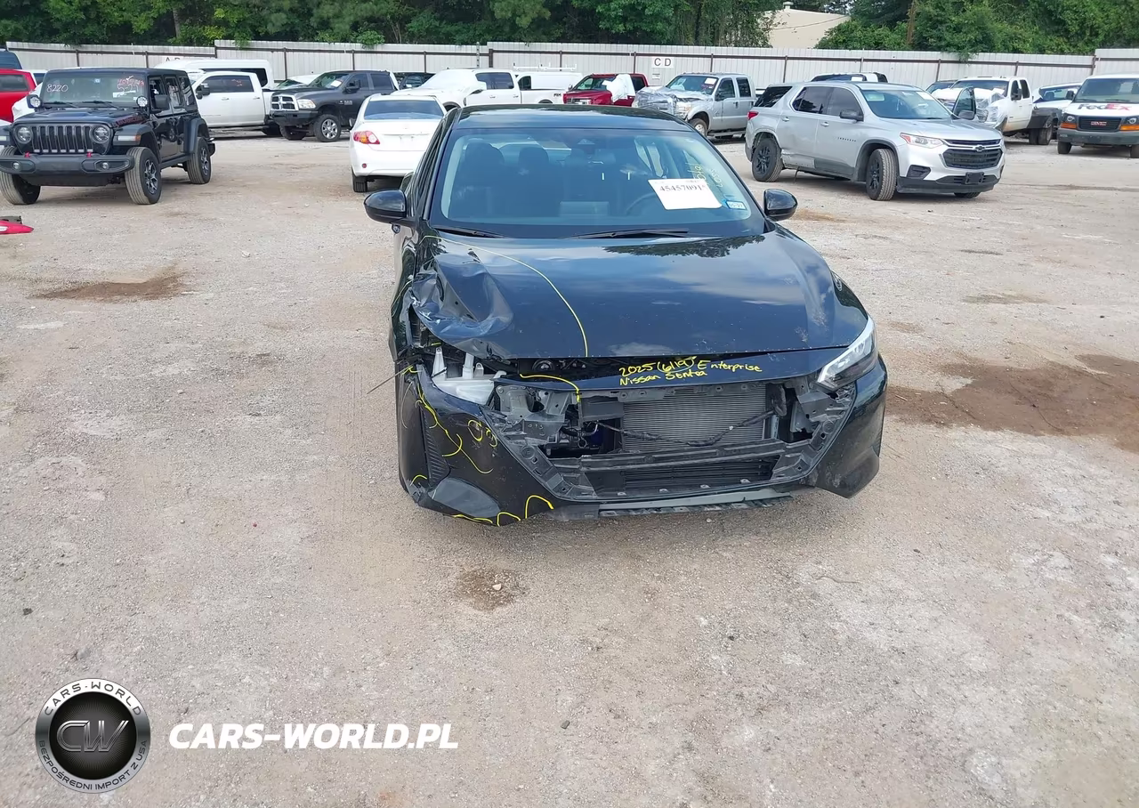 2025 Nissan Sentra Sv VIN:3N1AB8CV4SY355687 - 6