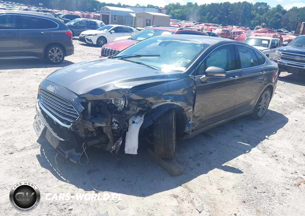 2015 Ford Fusion Titanium VIN:3FA6P0K98FR274062 - 2