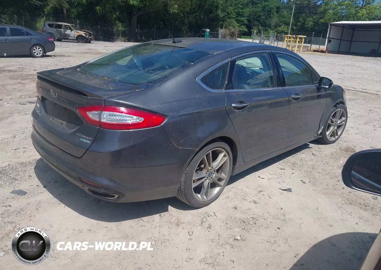 2015 Ford Fusion Titanium VIN:3FA6P0K98FR274062 - 4
