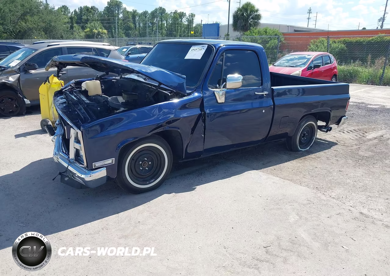 1986 Chevrolet C10 VIN:1GCDC14H2GF397779 - 2