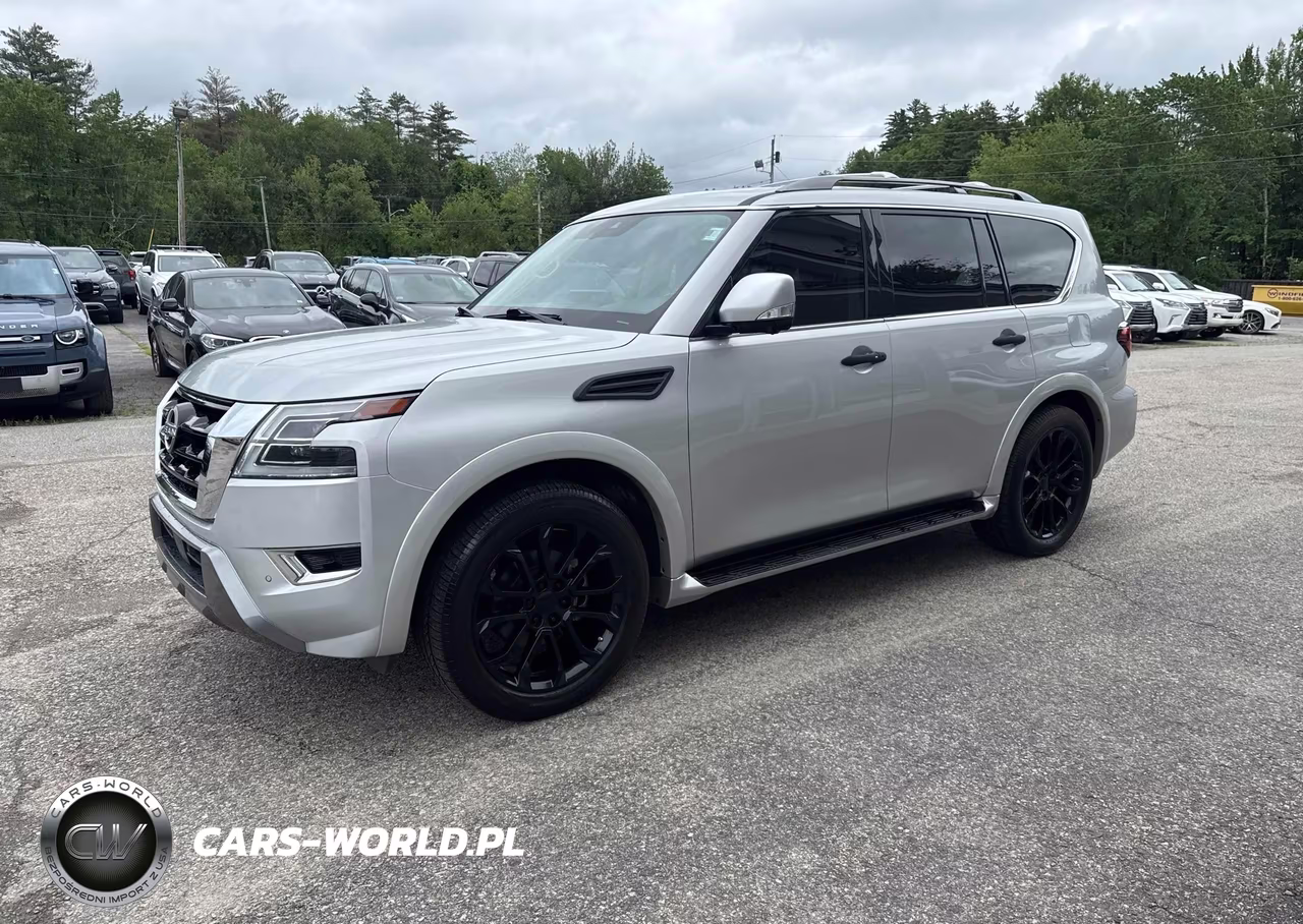 2021 Nissan Armada Sl VIN:JN8AY2BA1M9372547 - 2