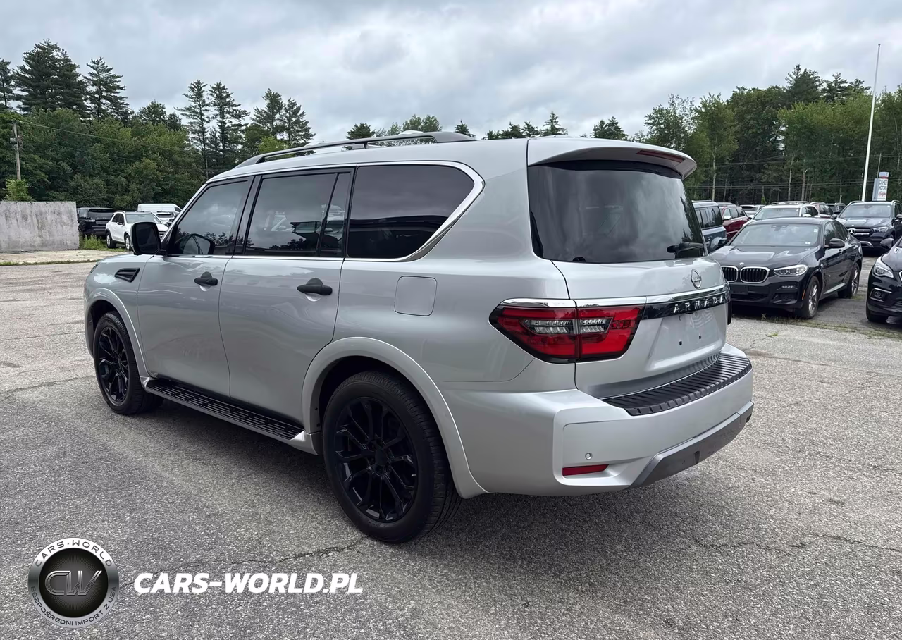 2021 Nissan Armada Sl VIN:JN8AY2BA1M9372547 - 3