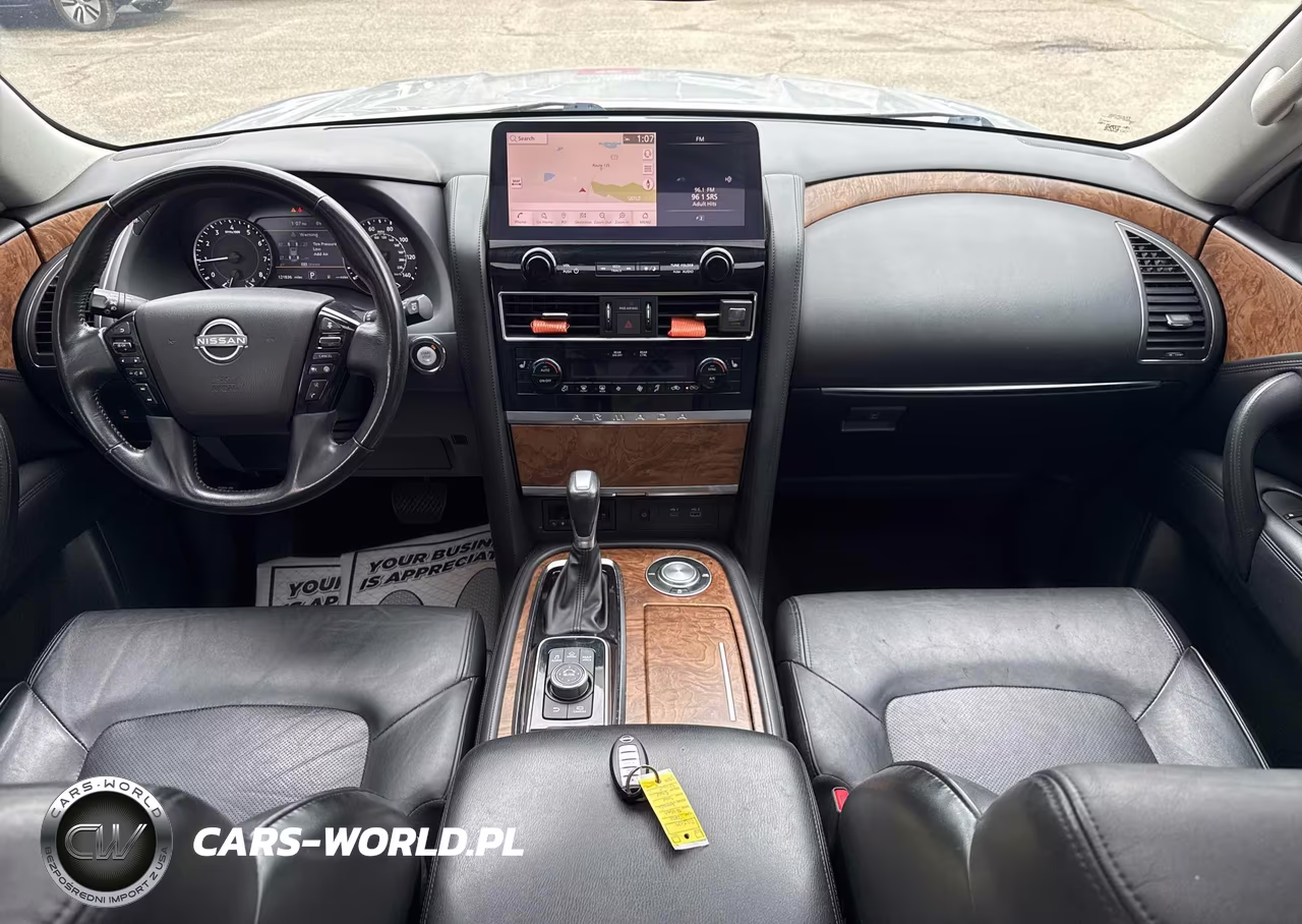 2021 Nissan Armada Sl VIN:JN8AY2BA1M9372547 - 6