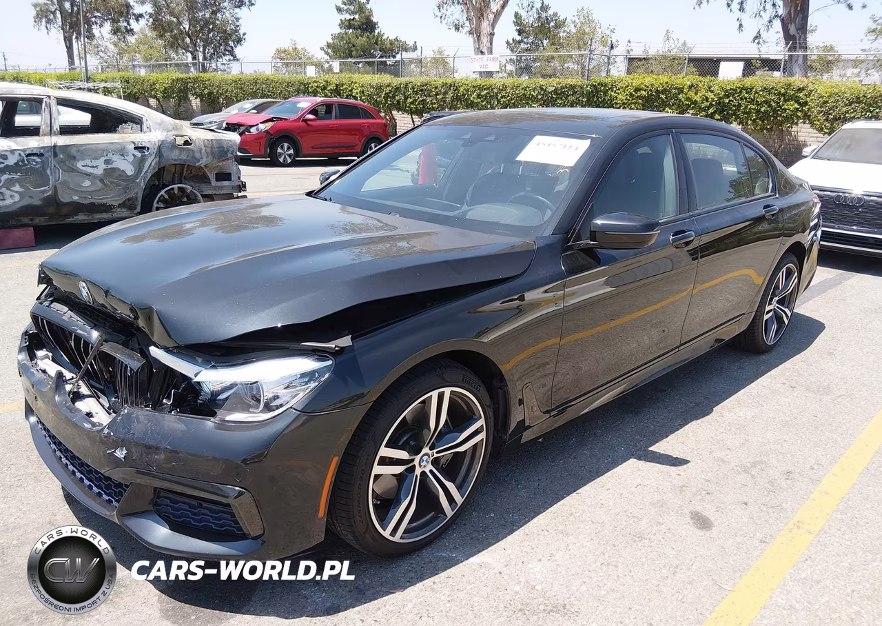 2017 BMW 740I VIN:WBA7E2C39HG740745 - 2
