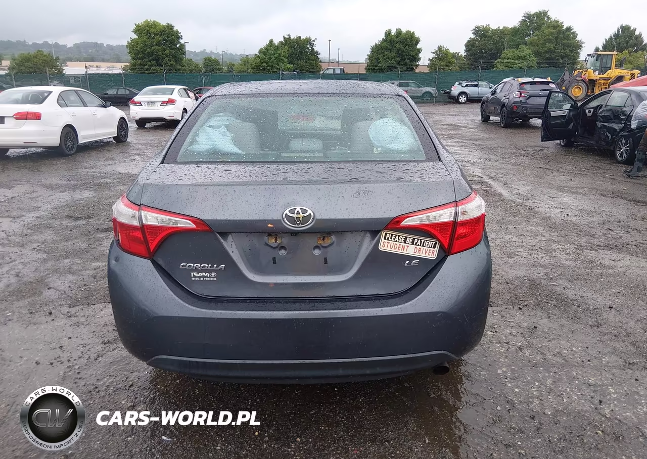 2015 Toyota Corolla Le VIN:5YFBURHE9FP352963 - 15