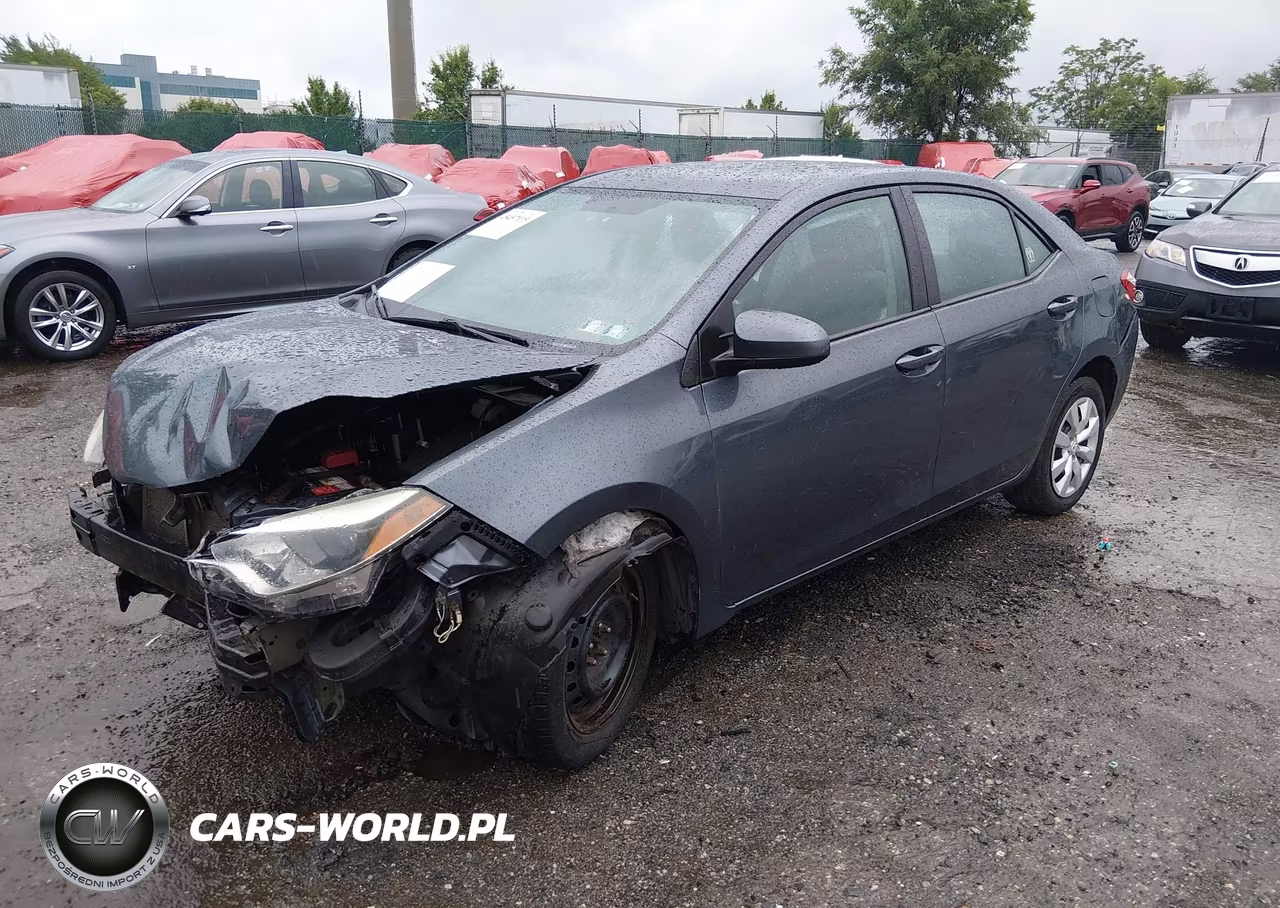 2015 Toyota Corolla Le VIN:5YFBURHE9FP352963 - 2