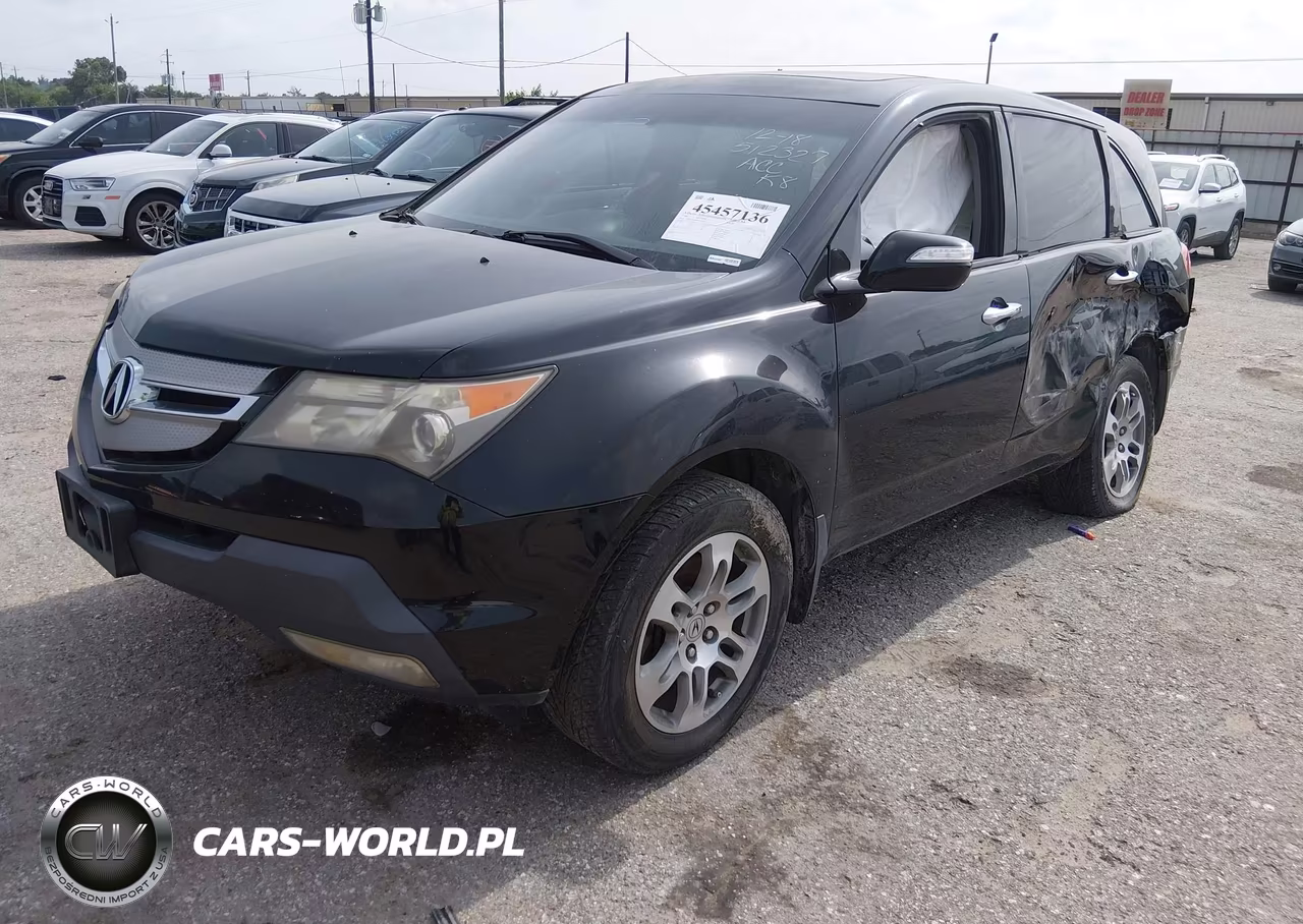 2008 Acura Mdx Technology Package VIN:2HNYD28388H525780 - 2