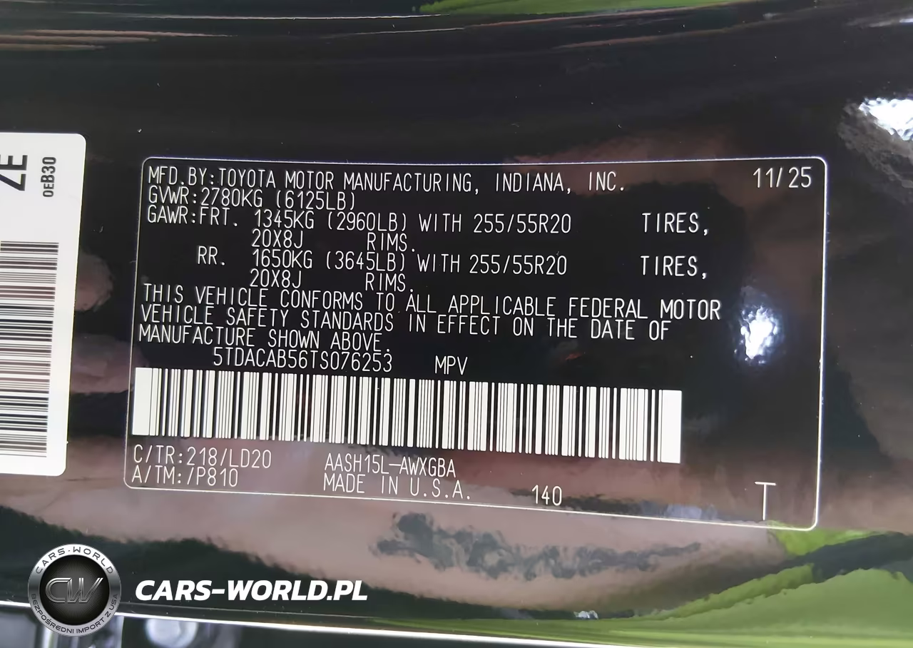 2026 Toyota Grand Highlander Hybrid Nightshade Edition VIN:5TDACAB56TS076253 - 9