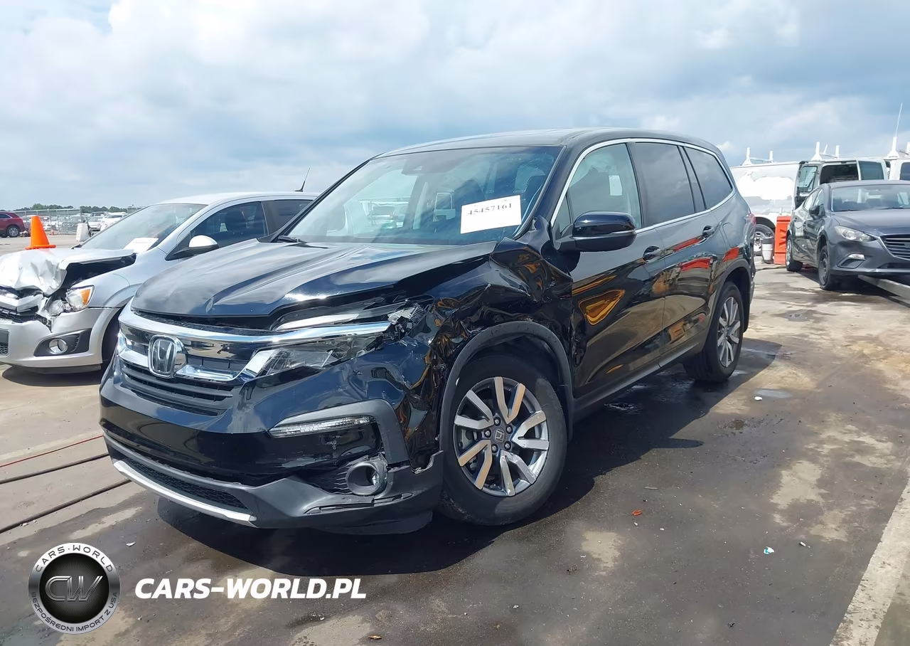 2019 Honda Pilot Ex-L VIN:5FNYF5H57KB039011 - 2