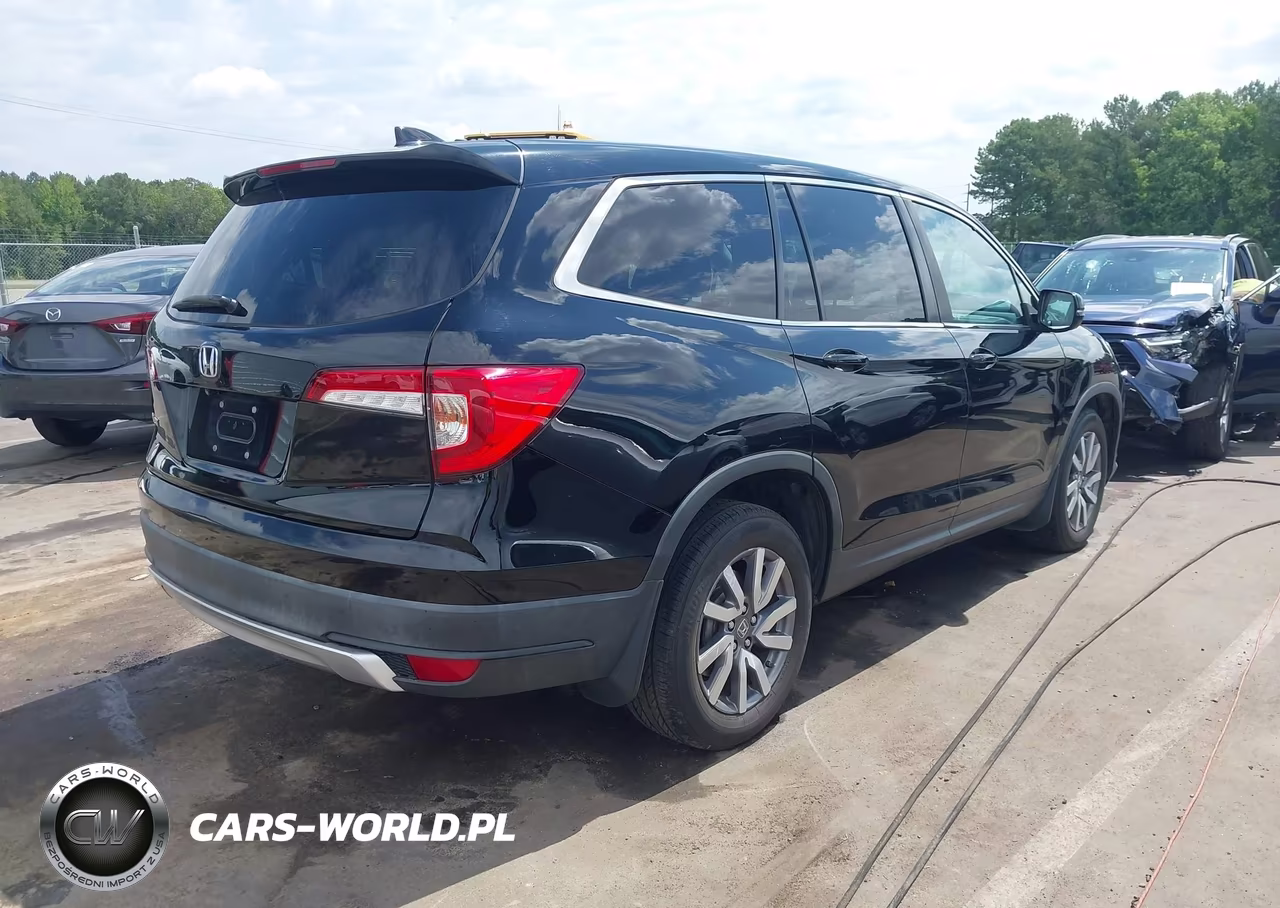 2019 Honda Pilot Ex-L VIN:5FNYF5H57KB039011 - 4