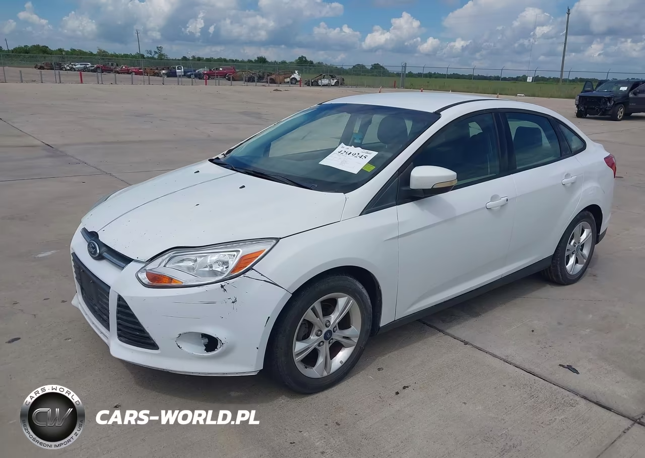 2013 Ford Focus Se VIN:1FADP3F2XDL126707 - 2