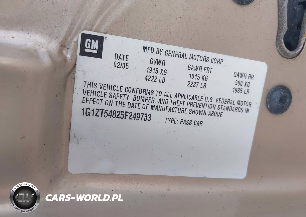 2005 Chevrolet Malibu Ls VIN:1G1ZT54825F249733 - 9