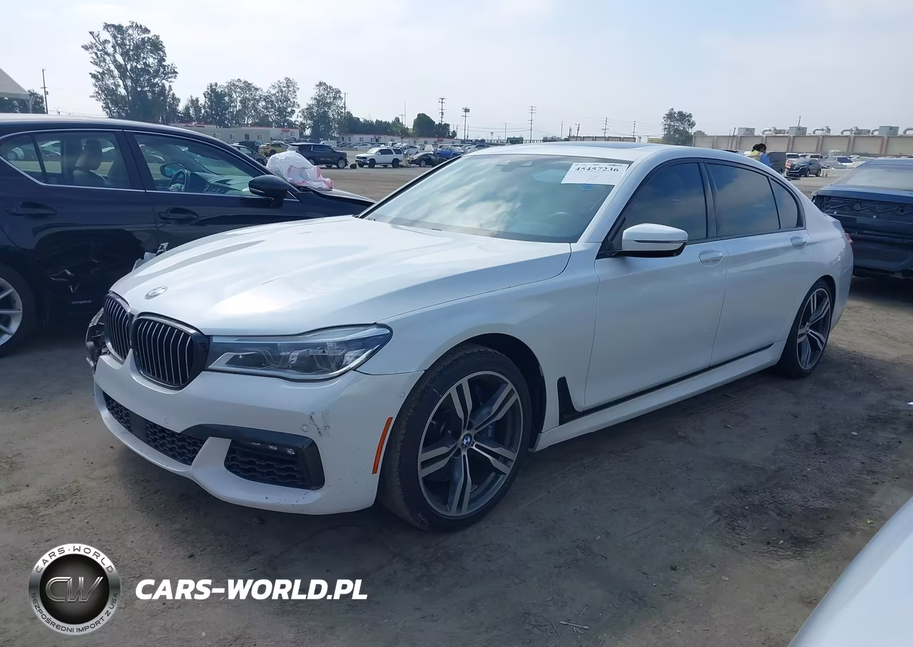 2017 BMW 750I VIN:WBA7F0C50HGM21320 - 2