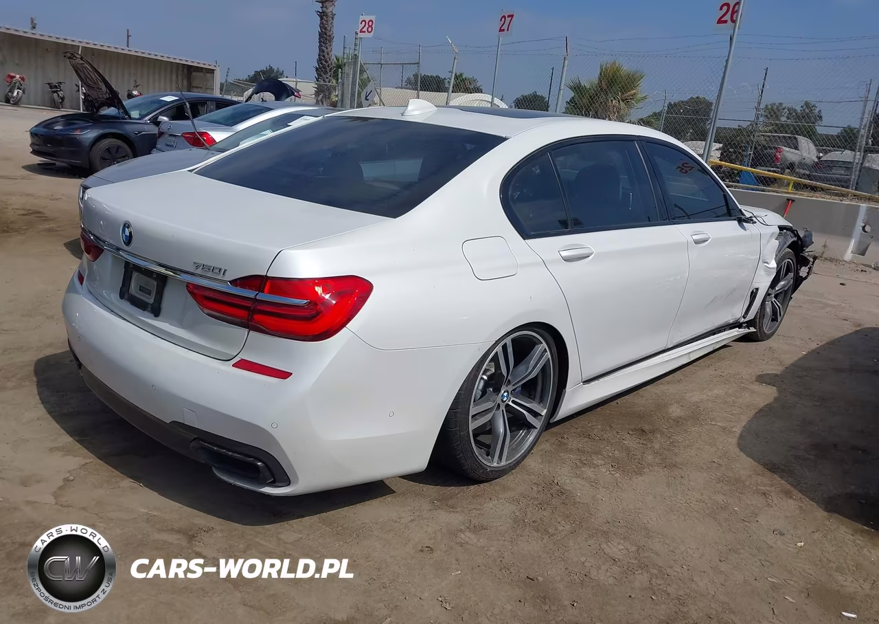 2017 BMW 750I VIN:WBA7F0C50HGM21320 - 4