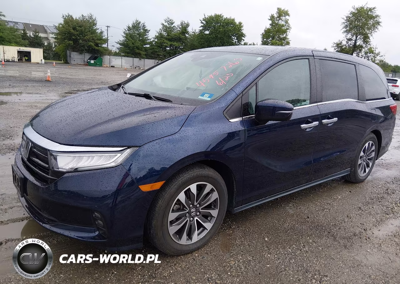 2021 Honda Odyssey Ex-L VIN:5FNRL6H76MB037600 - 2