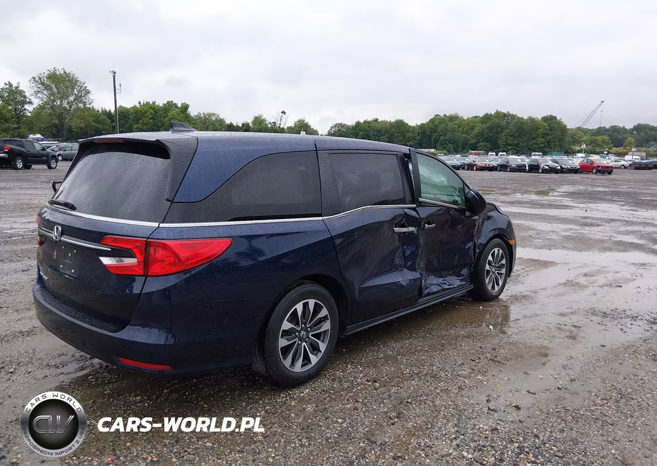 2021 Honda Odyssey Ex-L VIN:5FNRL6H76MB037600 - 4