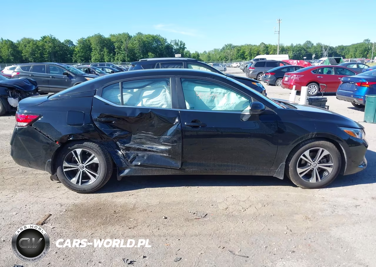 2020 Nissan Sentra Sv Xtronic Cvt VIN:3N1AB8CV5LY304054 - 13