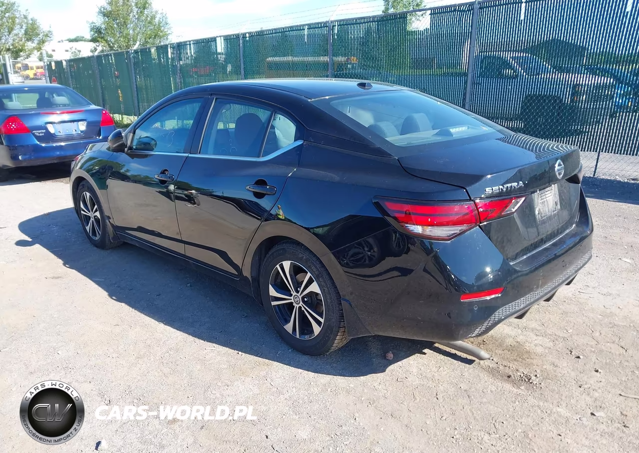 2020 Nissan Sentra Sv Xtronic Cvt VIN:3N1AB8CV5LY304054 - 3