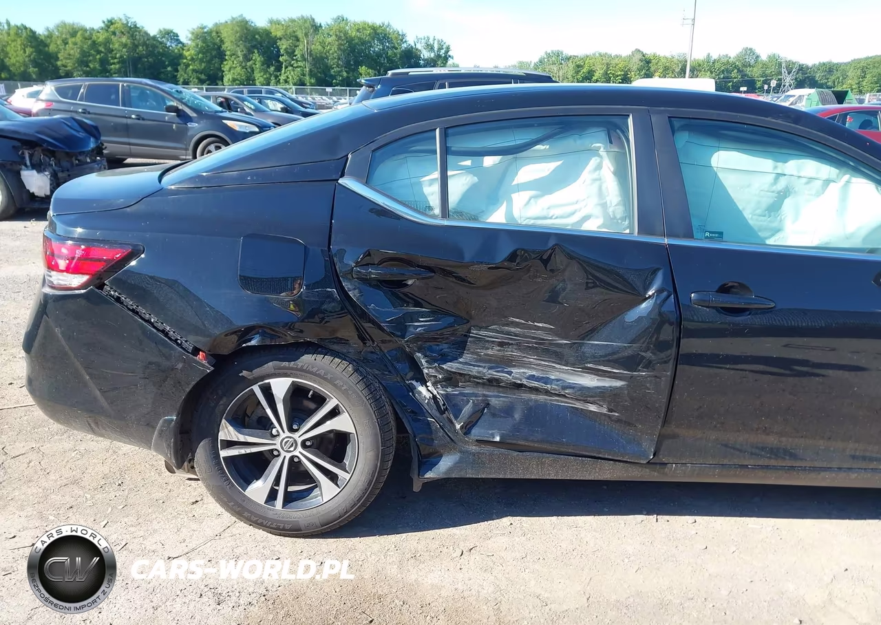 2020 Nissan Sentra Sv Xtronic Cvt VIN:3N1AB8CV5LY304054 - 6
